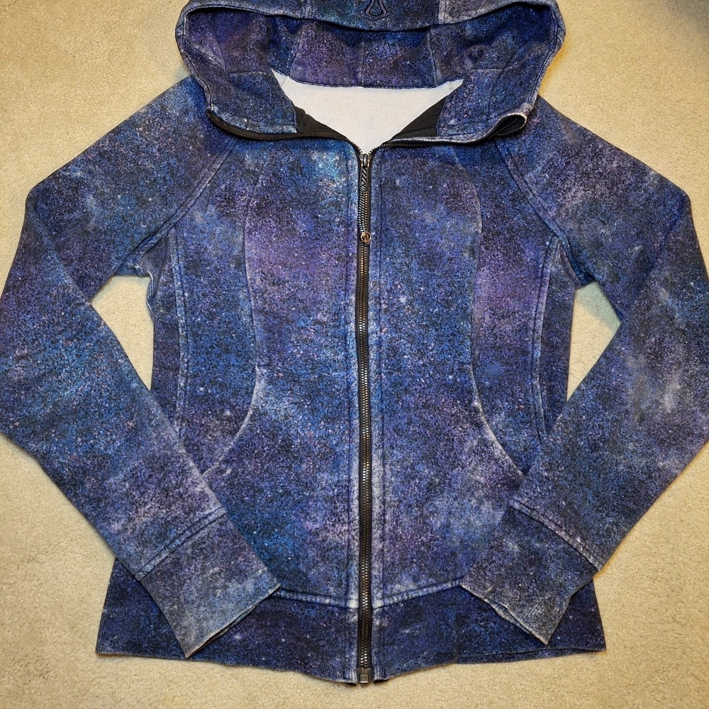 Lululemon Full Zip Scuba Hoodie Sweater (4) Polar Lights - Picture 4 of 11